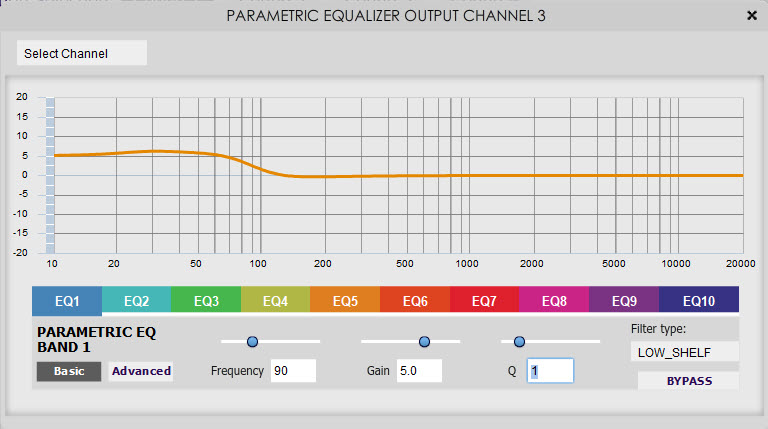 Output 3 AW10 HSUB BR PEQ 1