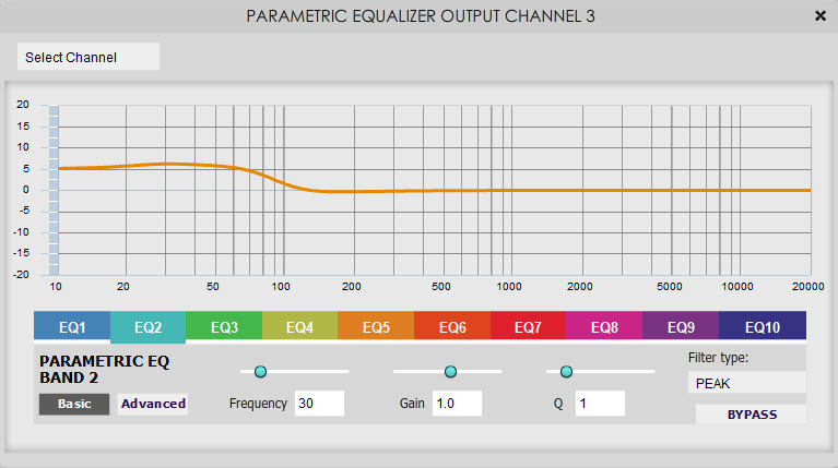 Output 3 AW10 HSUB BR PEQ 2