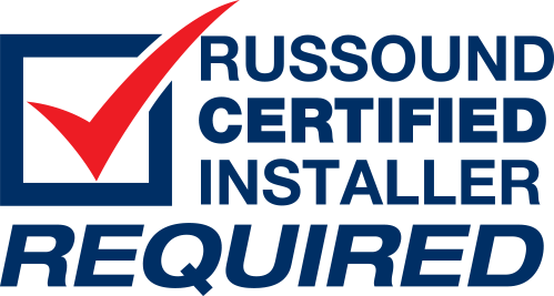 Russound Certified Installer Erforderliche Logo-Farbe