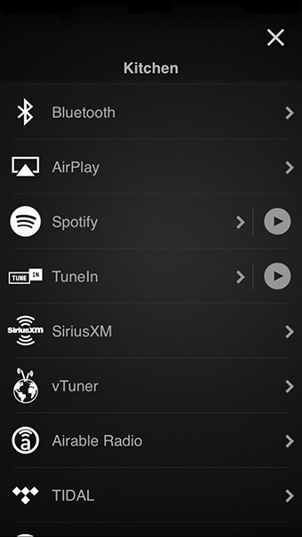 Source Screen