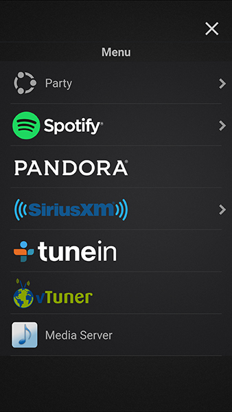 Source Screen