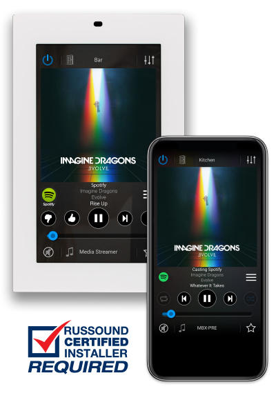 MyRussound App XTS iPhone NowPlaying