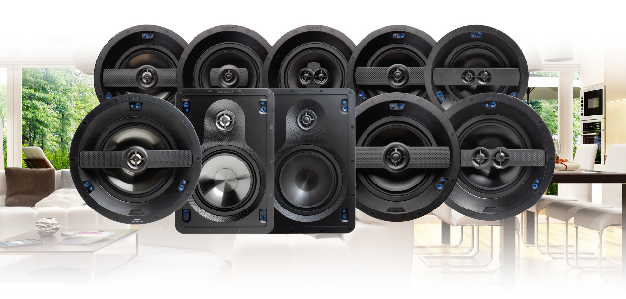 Russound IC-Series of In-Ceiling and In-Wall Speakers